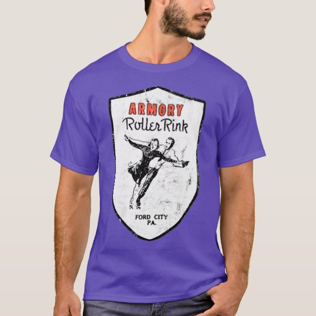 Armory Roller Rink - Ford City, PA T-Shirt (Front)
