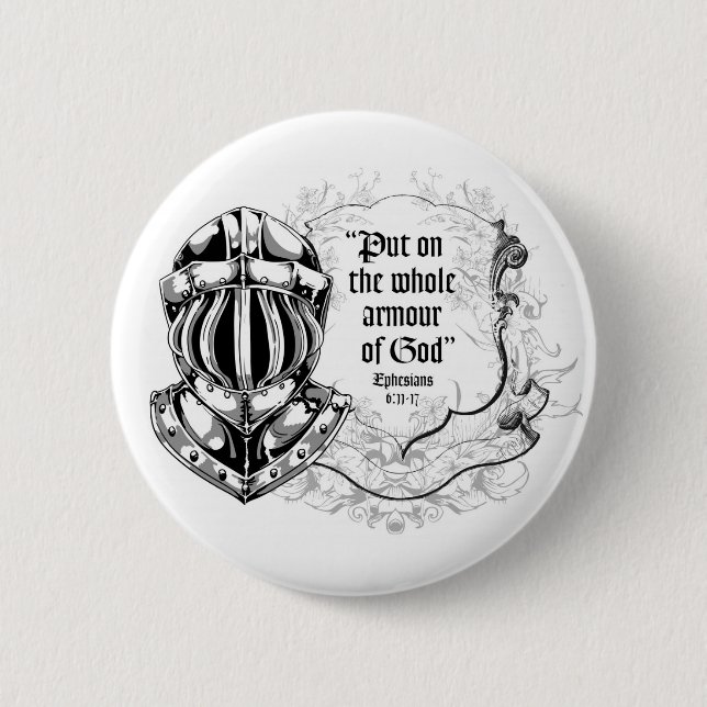 Armour of God button (Front)