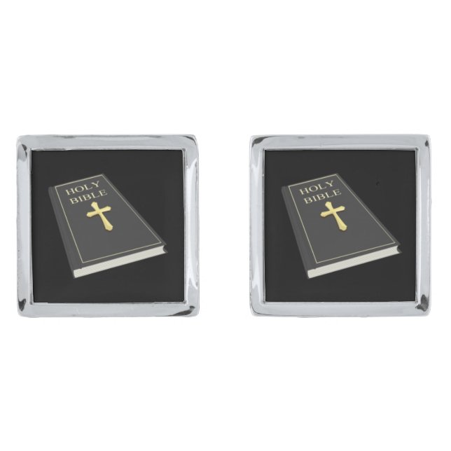 Armour of God Cuff Links w/Bible (Front)