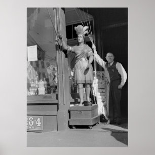 Armpit Check, 1930s Poster