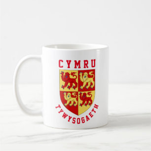 Arms of Medieval Principality of Wales Coffee Mug