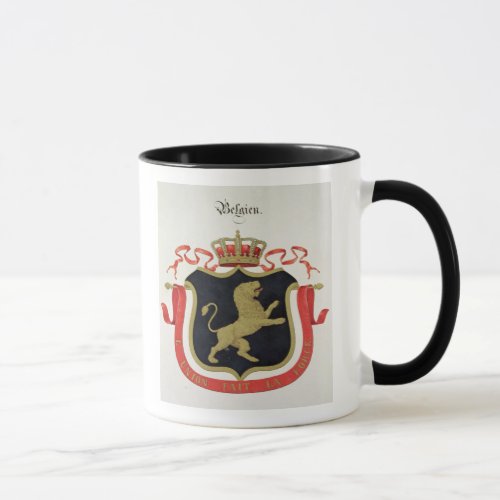 Arms of the Belgian Royal Family from a collectio Mug