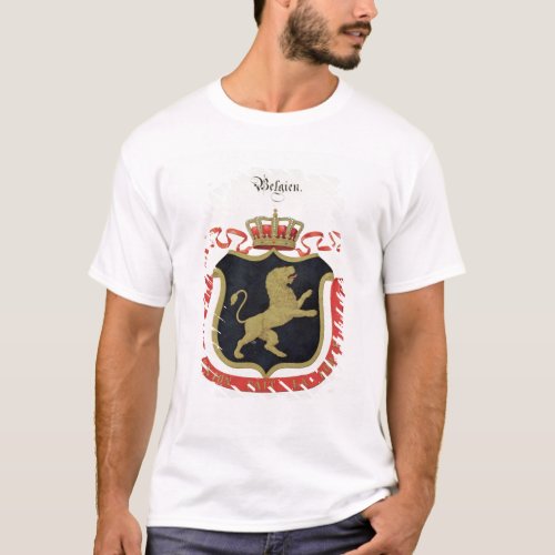 Arms of the Belgian Royal Family from a collectio T_Shirt