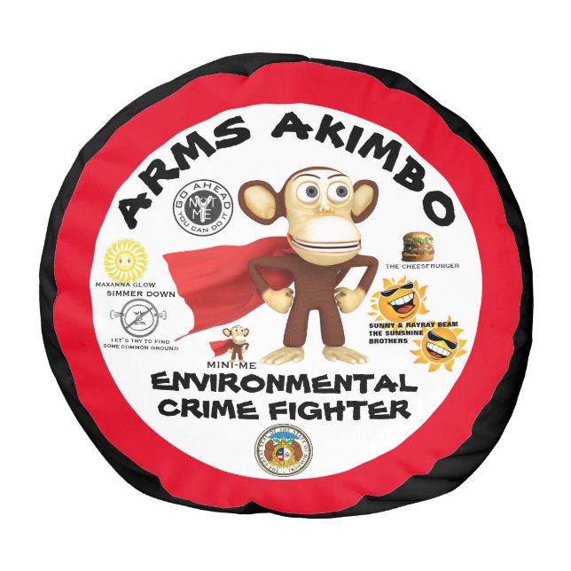 ARMSAKIMBO 2 kids Pouf (Top)