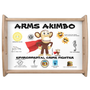 ARMSAKIMBO 2 kids Serving Tray