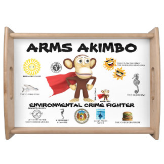 ARMSAKIMBO 2 kids Serving Tray