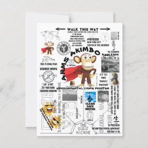 ARMSAKIMBO 2 POSTCARD