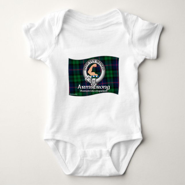 Armstrong Clan Baby Bodysuit (Front)
