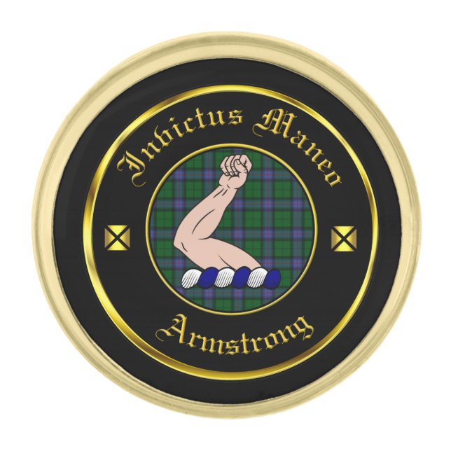 Armstrong Clan Lapel Pin (Front)
