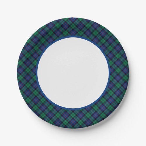 Armstrong Clan Tartan Border Paper Plates