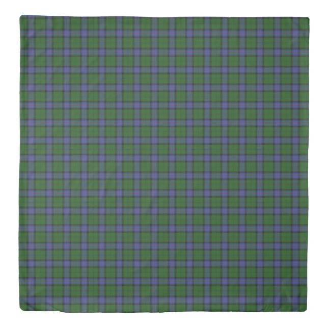 Armstrong Clan Tartan Plaid Pattern Duvet Cover (Front)