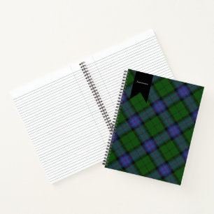 Armstrong Clan Tartan Scottish Plaid Notebook