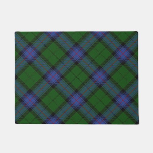 Armstrong Clan Tartan Scottish Plaid Pattern Doormat