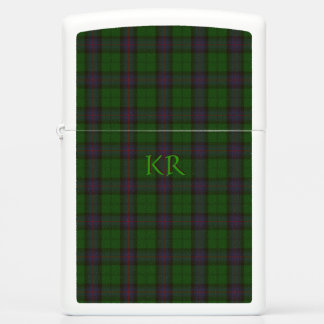 Armstrong Clan Tartan with your initials Zippo Lighter