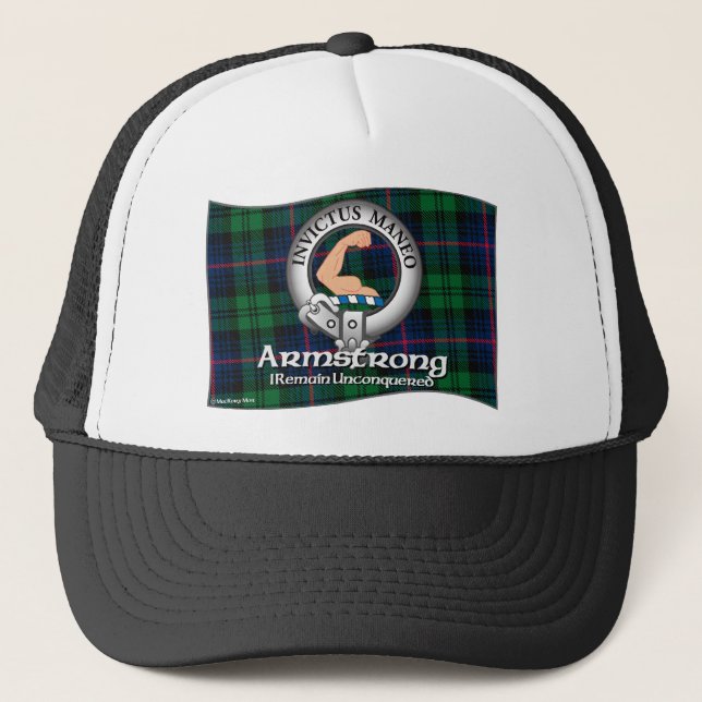 Armstrong Clan Trucker Hat (Front)