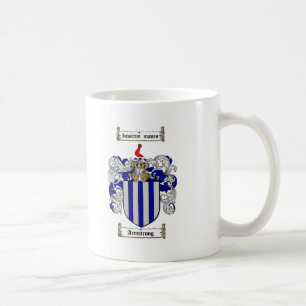 ARMSTRONG FAMILY CREST -  ARMSTRONG COAT OF ARMS COFFEE MUG