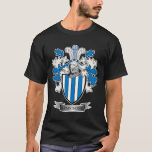 Armstrong Family Crest Coat of Arms T-Shirt