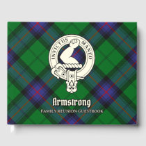 Armstrong Family Reunion Foil Guest Book