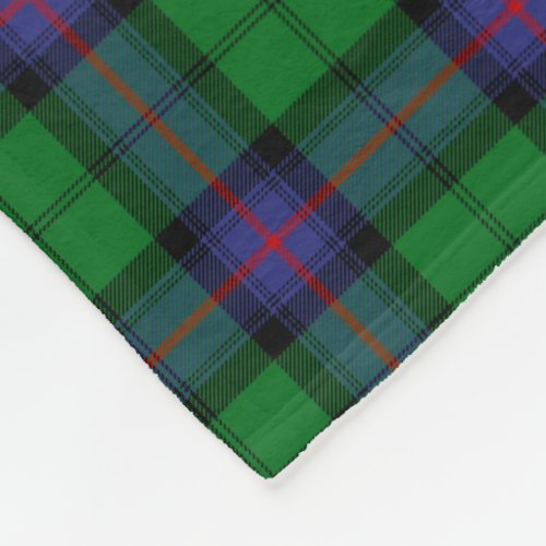 Armstrong Family Tartan Plaid Pattern Fleece Blanket