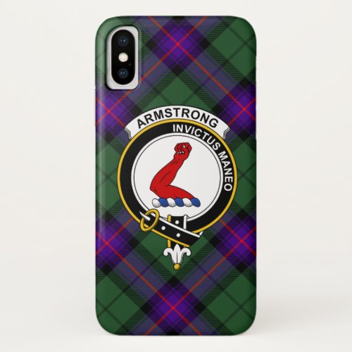 Armstrong Modern Scottish Clan Tartan Phone Case