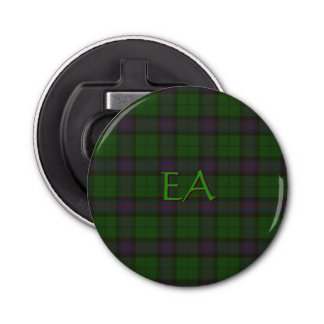 Armstrong Official Clan Tartan with your initials Bottle Opener