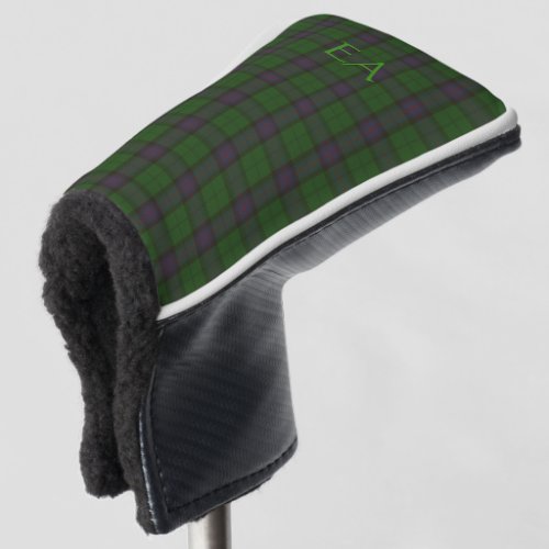 Armstrong Official Clan Tartan with your initials Golf Head Cover