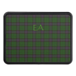 Armstrong Official Clan Tartan with your initials Hitch Cover