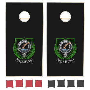Armstrong Scottish Clan Crest Cornhole Set