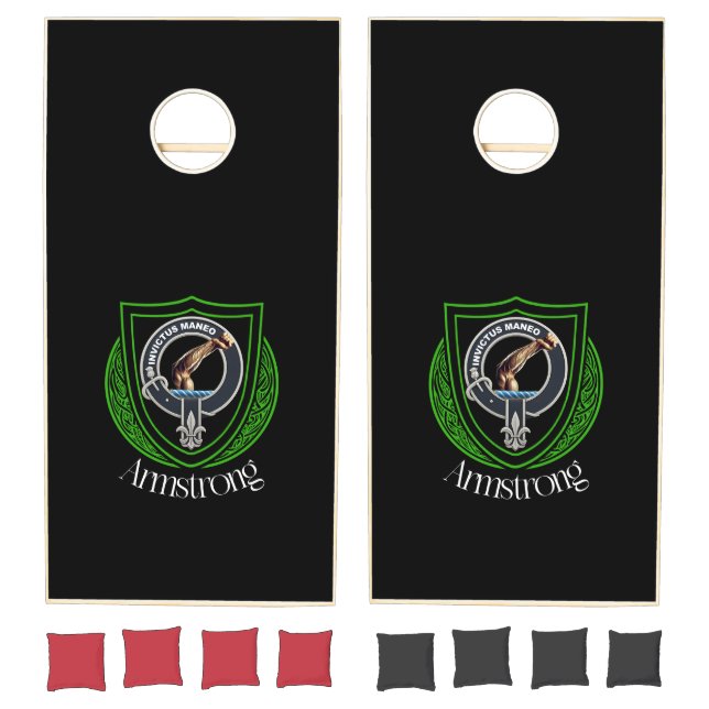Armstrong Scottish Clan Crest Cornhole Set (Set)