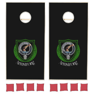 Armstrong Scottish Clan Crest Cornhole Set