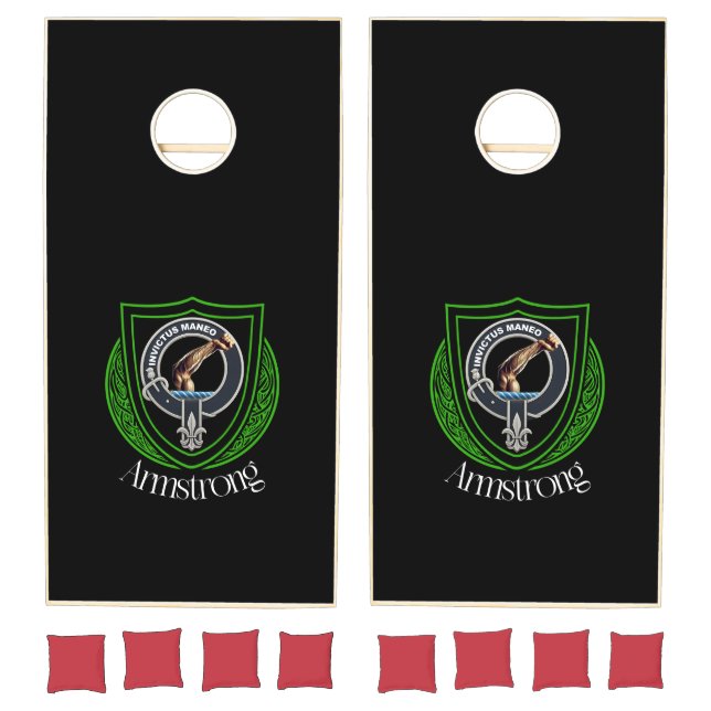 Armstrong Scottish Clan Crest Cornhole Set (Set)