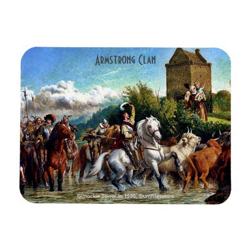 Armstrong Scottish Clan Flexible Photo Magnet