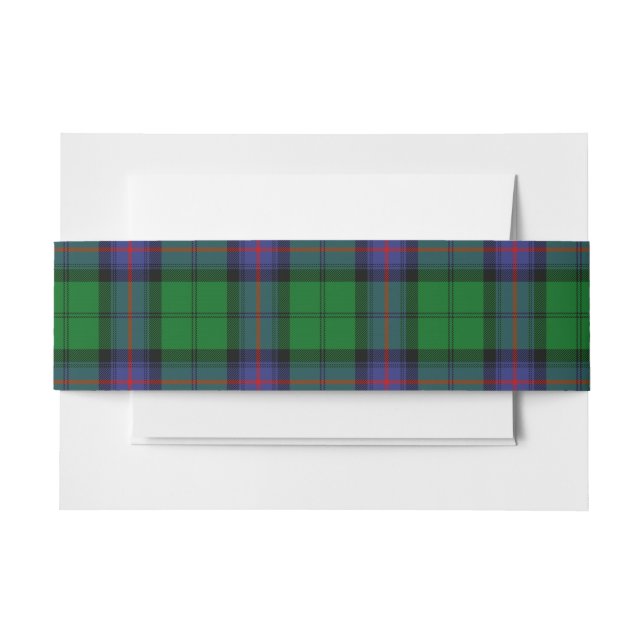 Armstrong Scottish Tartan Belly Band (Front Example)