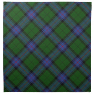 Armstrong Scottish Tartan Clan Plaid Cloth Napkin