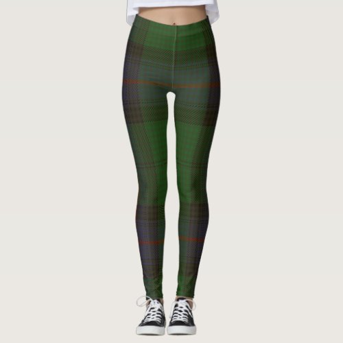 Armstrong Scottish Tartan Plaid Leggings