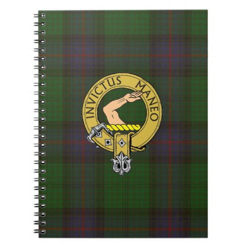 Armstrong Tartan and Clan Badge Notebook