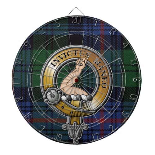 Armstrong Tartan  Badge Dart Board