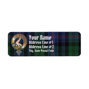 Armstrong Tartan & Badge Label