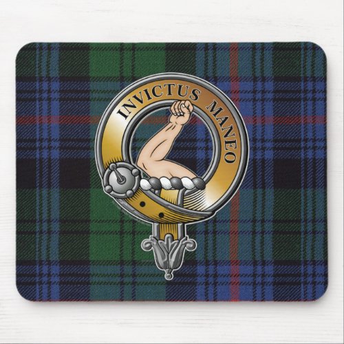 Armstrong Tartan  Badge Mouse Pad