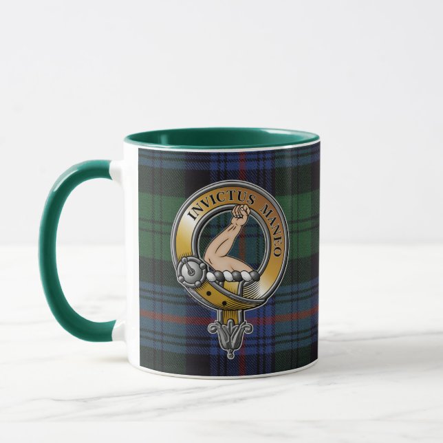 Armstrong Tartan & Badge Mug (Left)
