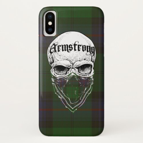 Armstrong Tartan Bandit iPhone X Case