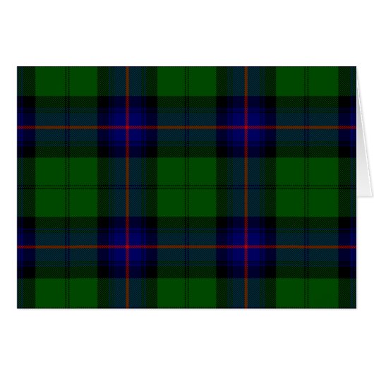 Armstrong tartan blue and green plaid (Front Horizontal)