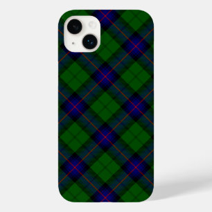 Armstrong tartan blue and green plaid Case-Mate iPhone 14 plus case
