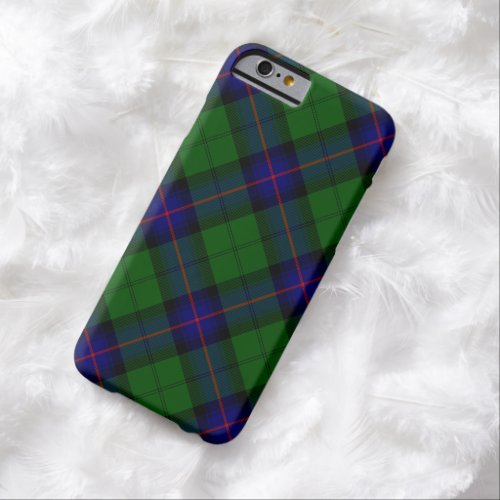 Armstrong tartan blue and green plaid barely there iPhone 6 case