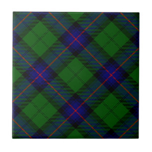 Armstrong tartan blue and green plaid ceramic tile