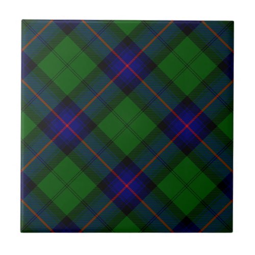 Armstrong tartan blue and green plaid ceramic tile