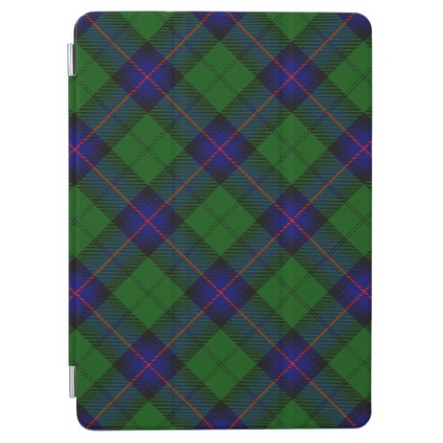 Armstrong tartan blue and green plaid iPad air cover