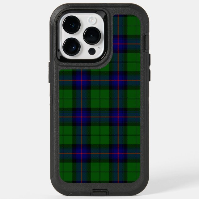 Armstrong tartan blue and green plaid otterbox iPhone case (Back)