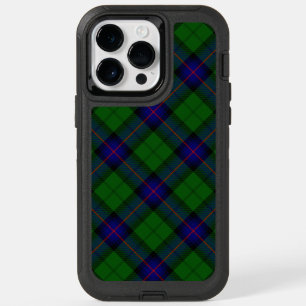 Armstrong tartan blue and green plaid OtterBox iPhone 14 pro max case