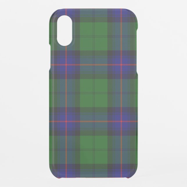 Armstrong tartan blue and green plaid uncommon iPhone case (Back)